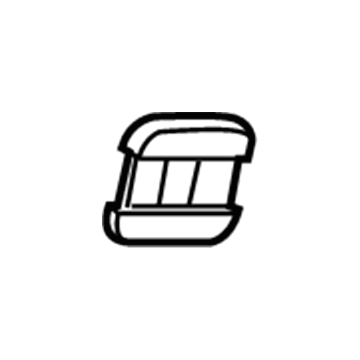 GM 15901767 Trim Bezel, Driver Side 15901767 GM Trim Bezel, Driver Side Illustration 1 of 1