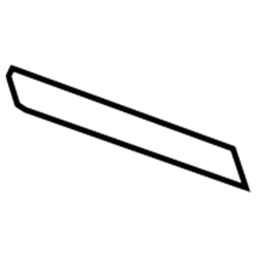GM 25964004 Front Trim, Titanium, Driver Side 25964004 GM Front Trim, Titanium, Driver Side Illustration 1 of 1