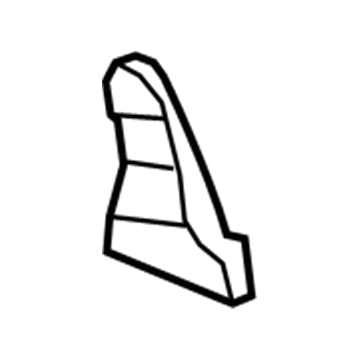 GM 22759088 Anchor Cover, Driver Side 22759088 GM Anchor Cover, Driver Side Illustration 1 of 1