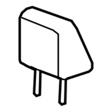 25797872 GM Headrest Illustration 1 of 1