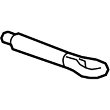 GM 22873449 Tow Hook 22873449 GM Tow Hook Illustration 1 of 1