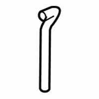 Cadillac CTS Coolant Pipe - 25757865 Overflow Hose