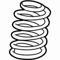 Oldsmobile Coil Springs - 22132906 Coil Spring, Rear