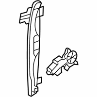 GMC Window Regulator - 25923944 Window Regulator, Front Driver Side