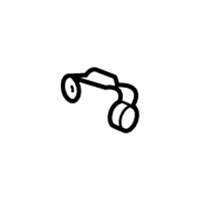 Cadillac SRX Air Bag Sensor - 15946933 Front Impact Sensor