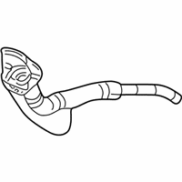 Chevrolet Silverado 3500 Fuel Filler Hose - 15289910 Filler Neck
