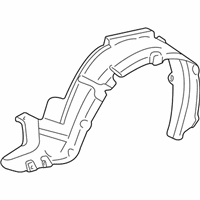 Buick Fender Splash Shield - 10430449 Fender Liner, Front Inner Driver Side