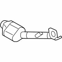 Chevrolet Corvette Exhaust Pipe - 15218287 Catalytic Converter, Driver Side