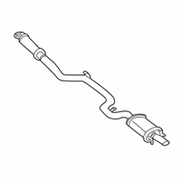 Chevrolet Impala Muffler - 10315289 Muffler & Pipe