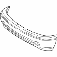 GMC Bumper - 12479754 Bumper Cover
