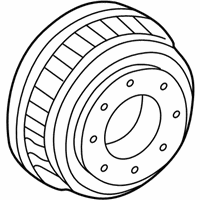 Chevrolet Express 3500 Brake Drum - 15635951 Brake Drum