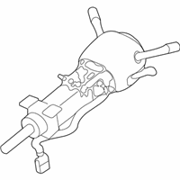 Cadillac CTS Steering Column - 15252720 Column Assembly