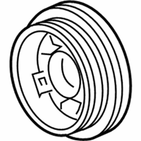 Cadillac XLR Harmonic Balancer - 12600144 Crank Pulley