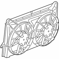 GMC Fan Shroud - 15780788 Fan Shroud