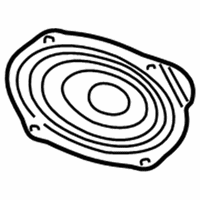 GMC Savana 3500 Car Speakers - 16197675 Speaker, Rear