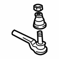 Chevrolet Monte Carlo Tie Rod End - 19418696 Outer Tie Rod