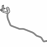 Cadillac XLR Transmission Oil Cooler Hose - 15949599 Oil Cooler Pipe, Upper