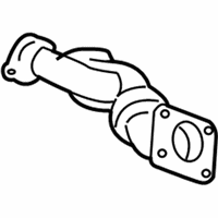 Cadillac DTS Exhaust Pipe - 15921947 Exhaust Pipe