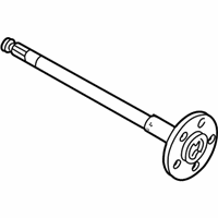 Chevrolet Camaro Axle Shaft - 26059962 Axle Shaft, Rear