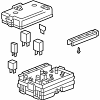 Buick Rainier Fuse Box - 25925580 Fuse Box