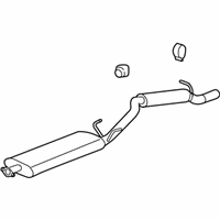 Buick Rendezvous Exhaust Pipe - 15252916 Muffler & Pipe