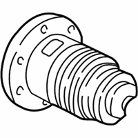 Chevrolet Astro CV Boot - 26059674 Inner Boot, Front