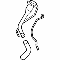 GMC Canyon Fuel Filler Hose - 25797163 Filler Neck