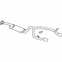 Chevrolet SSR Muffler - 15220678 Muffler W/Tpipe