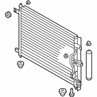 Chevrolet Aveo A/C Condenser - 96834083 Condenser