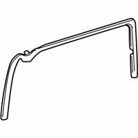 Chevrolet Venture Door Moldings - 10316826 Window Molding, Rear Driver Side