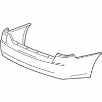 Chevrolet Malibu Bumper - 12335940 Bumper Cover, Rear