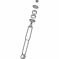 Chevrolet Tracker Shock Absorber - 30023666 Shock Absorber, Rear