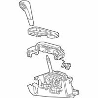 GMC Terrain Automatic Transmission Shift Levers - 23276930 Shifter Assembly
