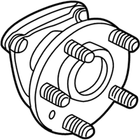 Cadillac CTS Wheel Hub - 89047669 Rear Speed Sensor