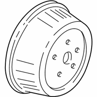 Chevrolet Brake Drum - 15230627 Drum, Rear