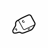 Chevrolet Astro Engine Mount - 15697577 Bracket, Driver Side
