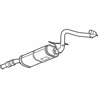 Cadillac Muffler - 25924428 Muffler & Pipe