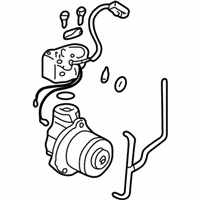 Cadillac Seville Air Suspension Compressor - 12494809 Compressor Assembly