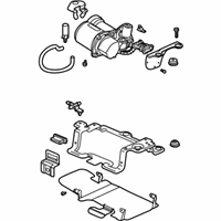 Cadillac Air Suspension Compressor - 88957190 Compressor Assembly