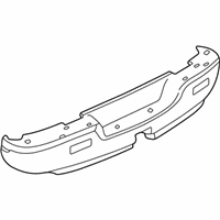 Chevrolet Express 2500 Bumper - 12335812 Bumper Cover, Rear