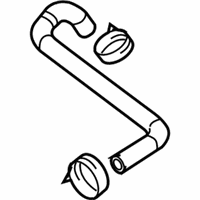 Chevrolet SSR Coolant Pipe - 15106778 Upper Hose