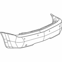 Cadillac XLR Bumper - 12335911 Bumper Cover, Rear