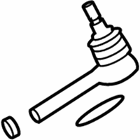 Chevrolet Suburban 1500 Tie Rod - 26091587 Outer Tie Rod, Rear