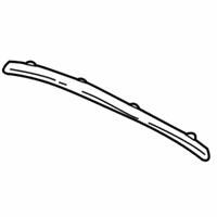 Cadillac Seville Weather Strip - 25628636 Front Weatherstrip, Passenger Side