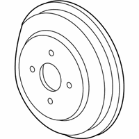 Chevrolet HHR Brake Drum - 25806004 Drum