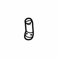 Cadillac CTS Fuel Filler Hose - 25690360 Hose