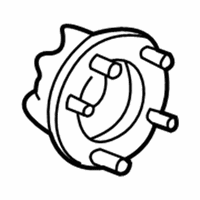 Chevrolet K3500 Wheel Hub Bolt - 88891742 Stud, Front