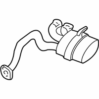 Chevrolet Corvette Muffler - 88895878 Muffler & Pipe, Driver Side