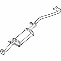 Chevrolet S10 Muffler - 15156873 Muffler & Pipe