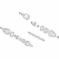 Chevrolet Classic Axle Shaft - 26059860 Axle Assembly, Front